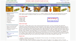 Desktop Screenshot of invertsugarsyrup.com